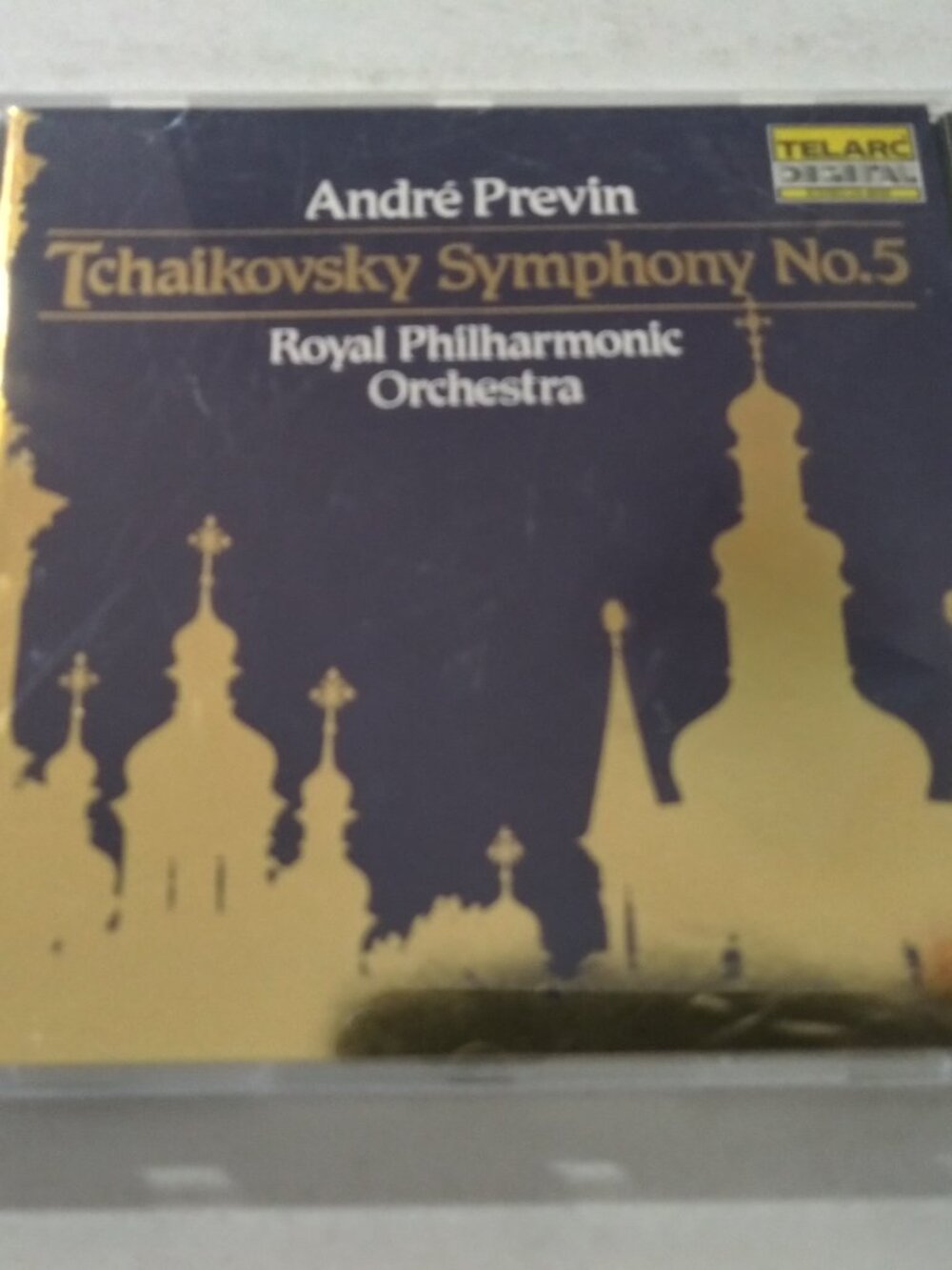 André Previn Tchaikovsky: Symphony No. 5 VG++ Original Telarc CD 1985 CLASSICAL